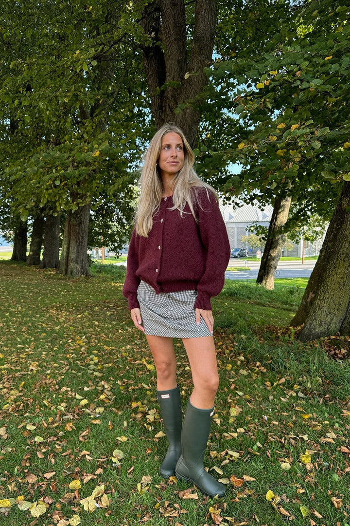 BYIC - Idaic Cardigan - bordeaux Bordeaux