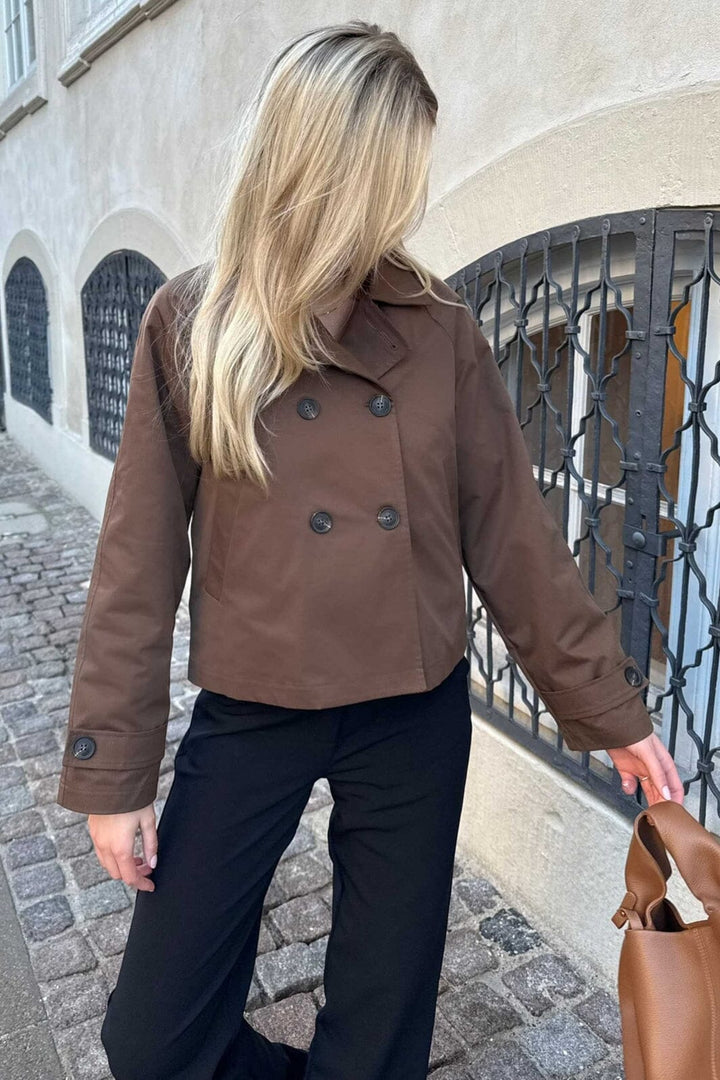 Forudbestilling - BYIC - Lunaic Trenchcoat A2320 - Dark Brown Jakker 