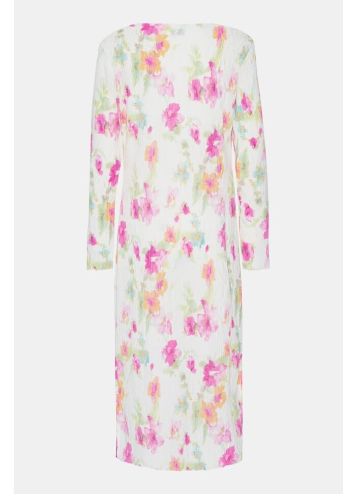 BYIC - Odaic Dress - pfbp Pink Flower Blush Print