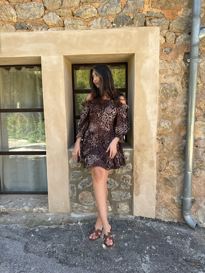 BYIC - Sigridic Dress - lp Leo Print