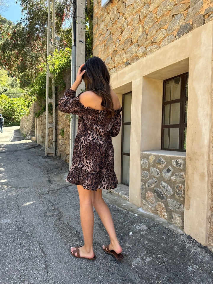 BYIC - Sigridic Dress - lp Leo Print