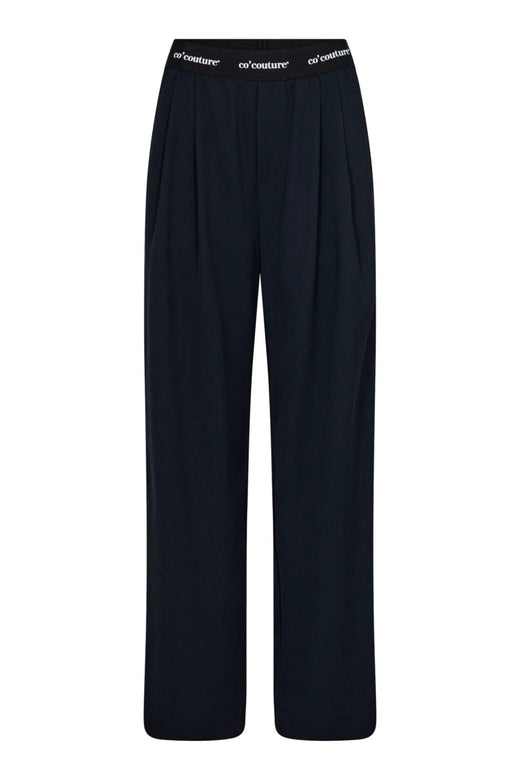 Forudbestilling - Co´Couture - Aminacc Logo Pant 31143 - 120 - Navy Bukser 