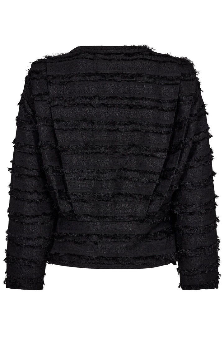 Forudbestilling - Co´Couture - Belindacc Wing Blouse 35669 - 96 Black Bluser 