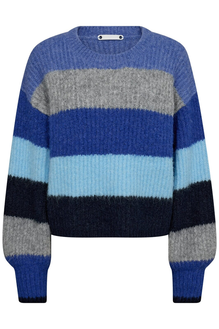 Co´couture - Coraliecc Multi Knit 32175 - 76 New Blue