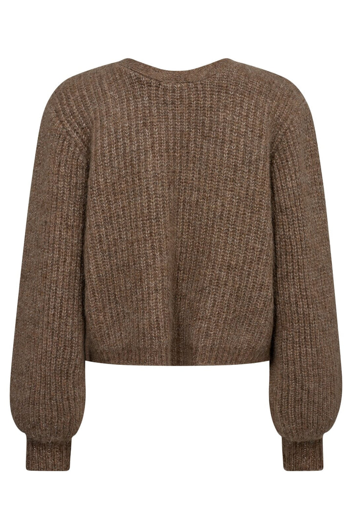 Co´couture - Cozycc Lurex Twist Knit 32132 - 154 Walnut
