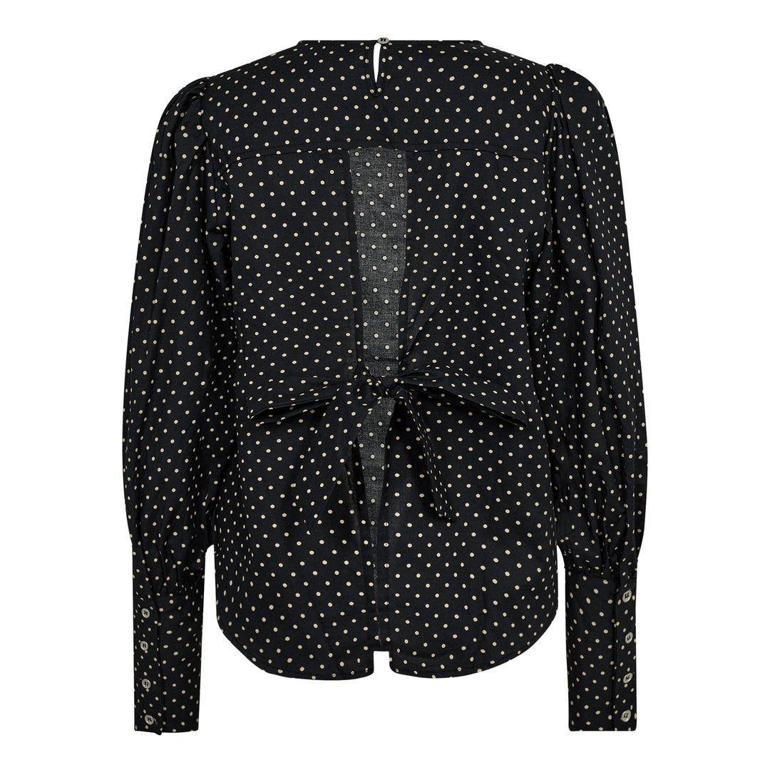 Co´couture - Davinacc Dot Shirt 35715 - 96 Black