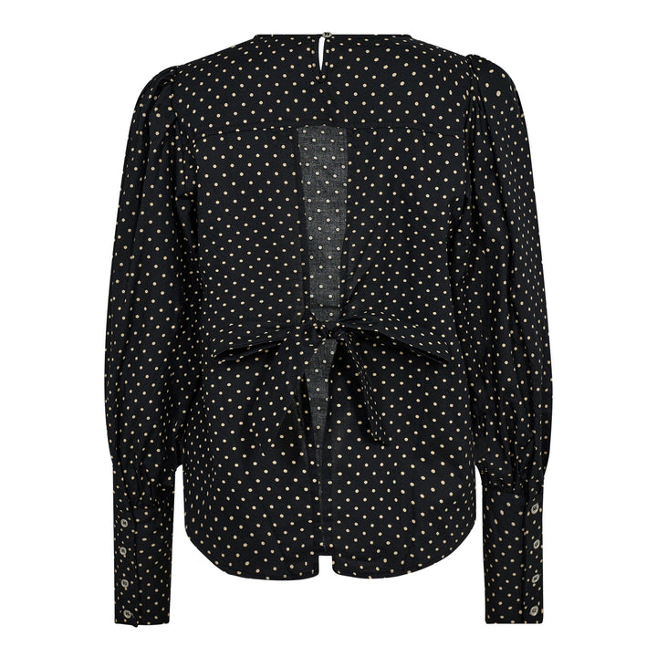 Co´couture - Davinacc Dot Shirt 35715 - 96 Black