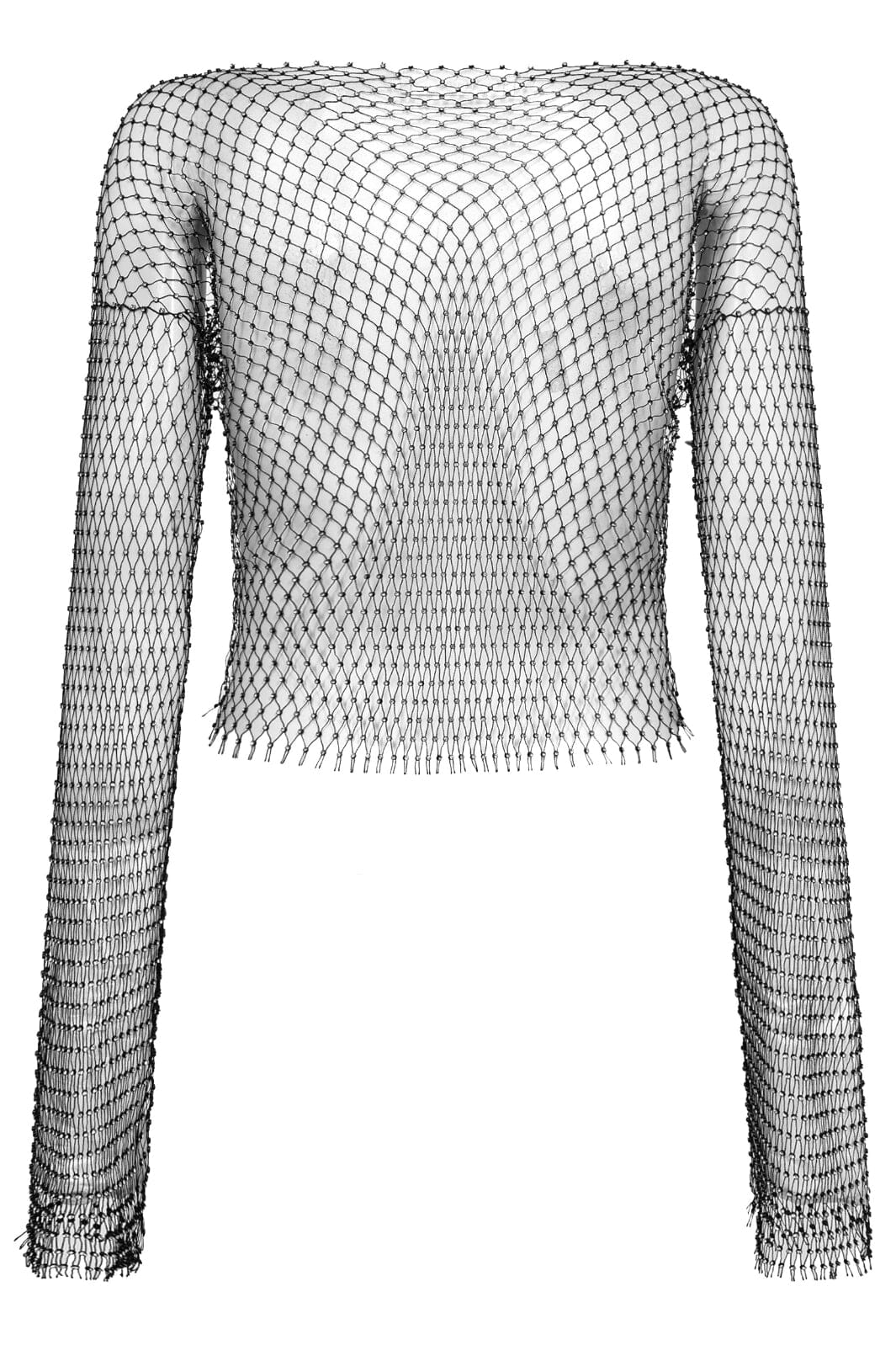 Co´couture - Krystalcc Net Blouse 32117 - 96 Black