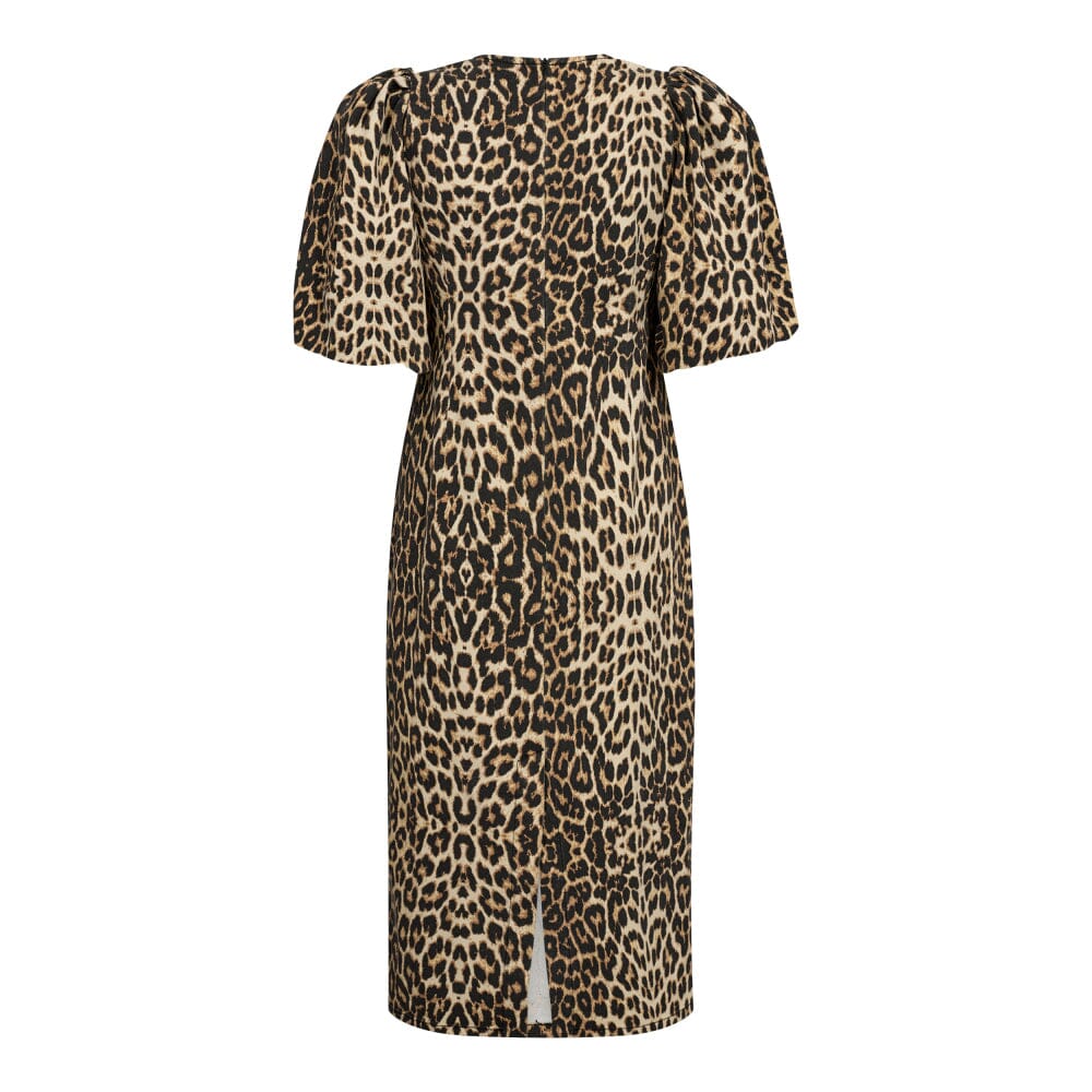 Co´couture - Leocc Puff Dress 36350 - 16 Khaki