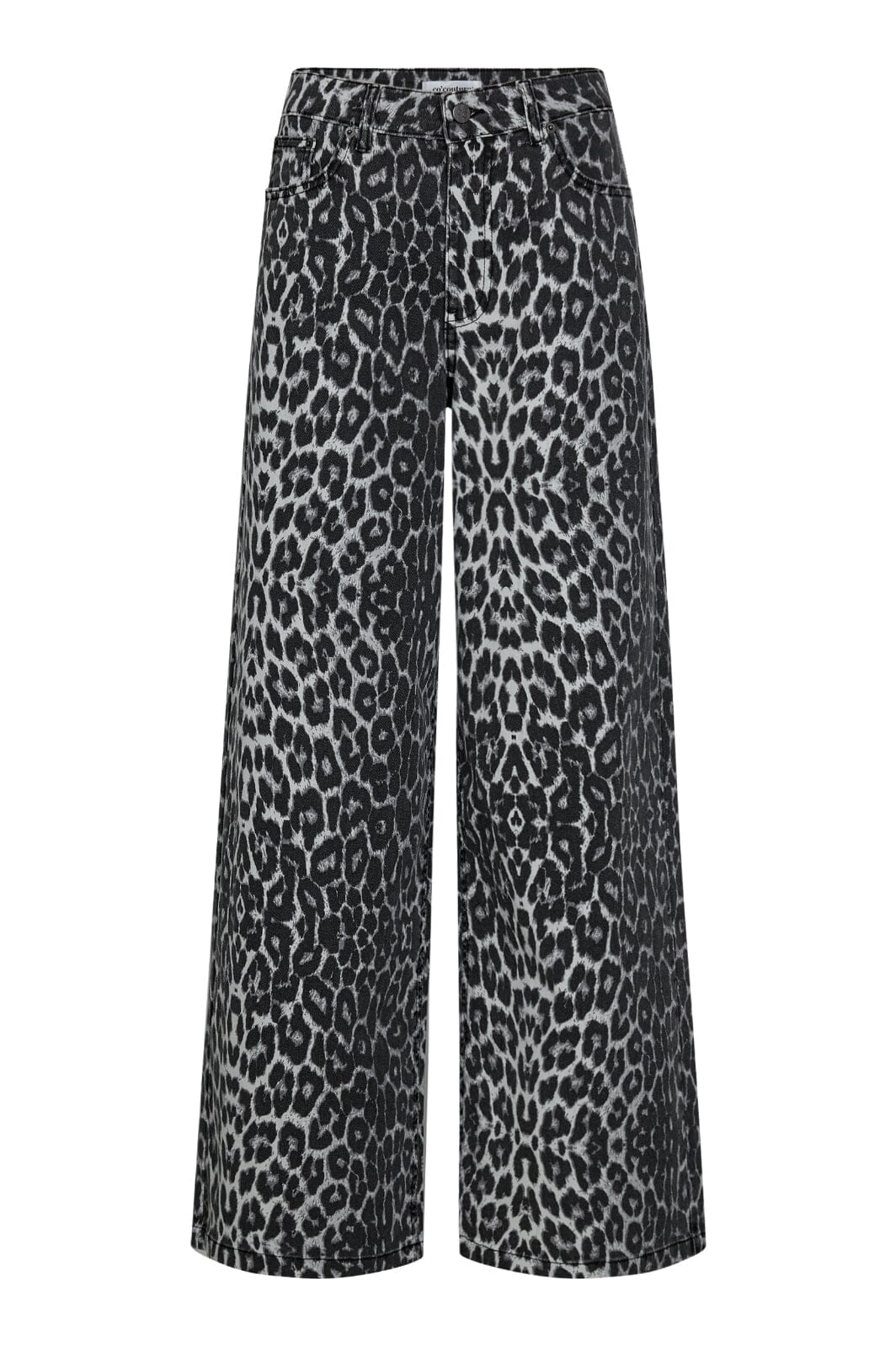 Co´couture - Leocc Wide Pant 31287 - 140 Dark Grey