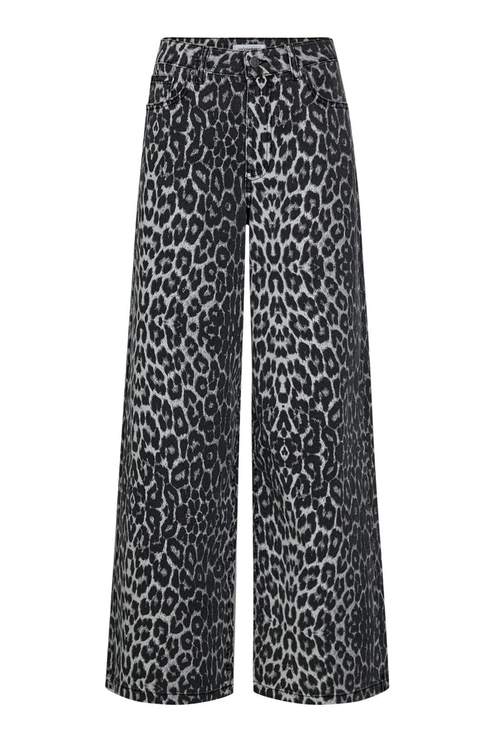 Co´couture - Leocc Wide Pant 31287 - 140 Dark Grey