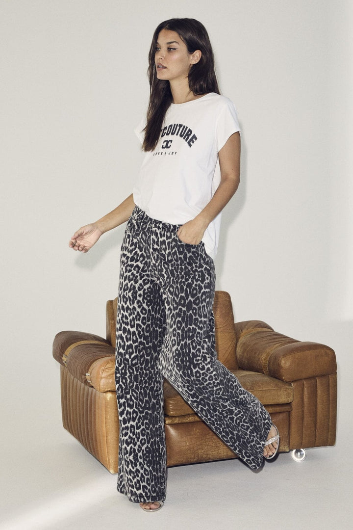 Co´couture - Leocc Wide Pant 31287 - 140 Dark Grey