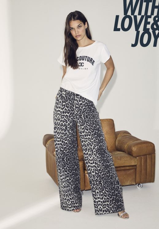 Co´couture - Leocc Wide Pant 31287 - 140 Dark Grey
