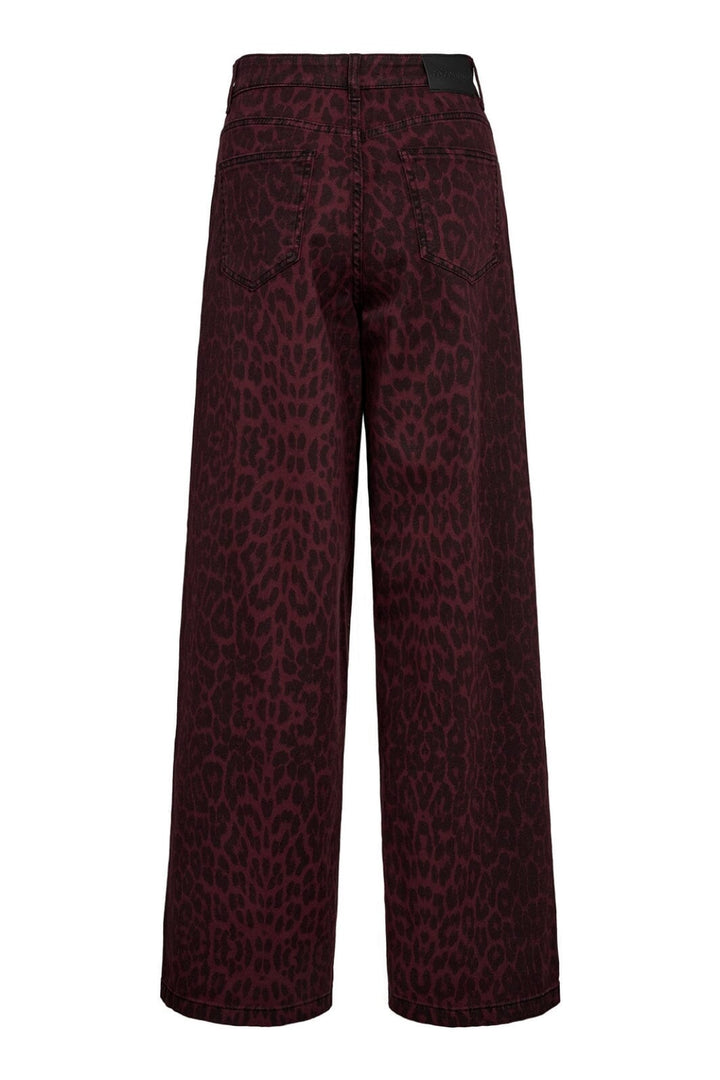 Co´Couture - Leocc Wide Pant 31287 - 87 - Winered