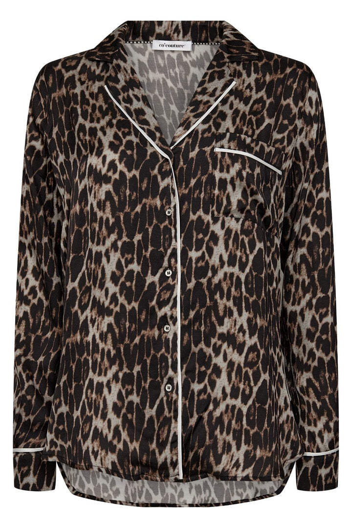 Co´couture - Leoleocc Py Shirt 35410 - 83 Mocca