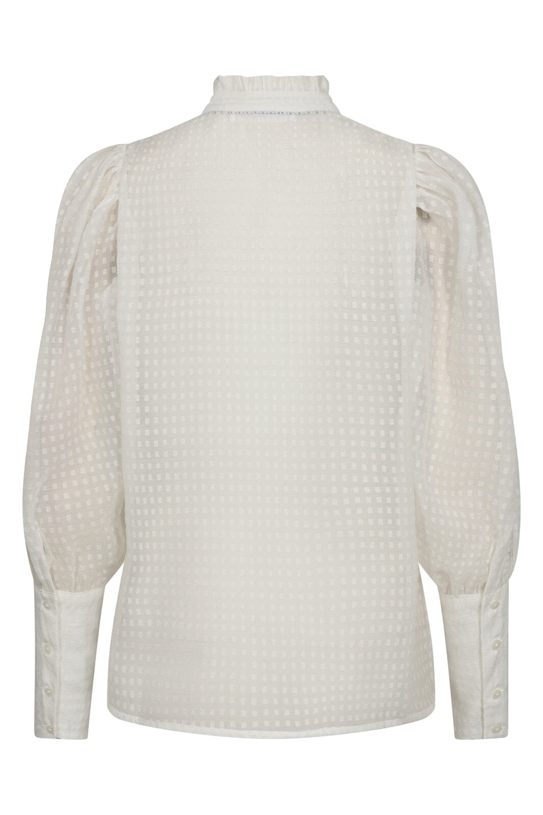 Co´couture - Orioncc Organza Puff Shirt 35654 - 4000 White