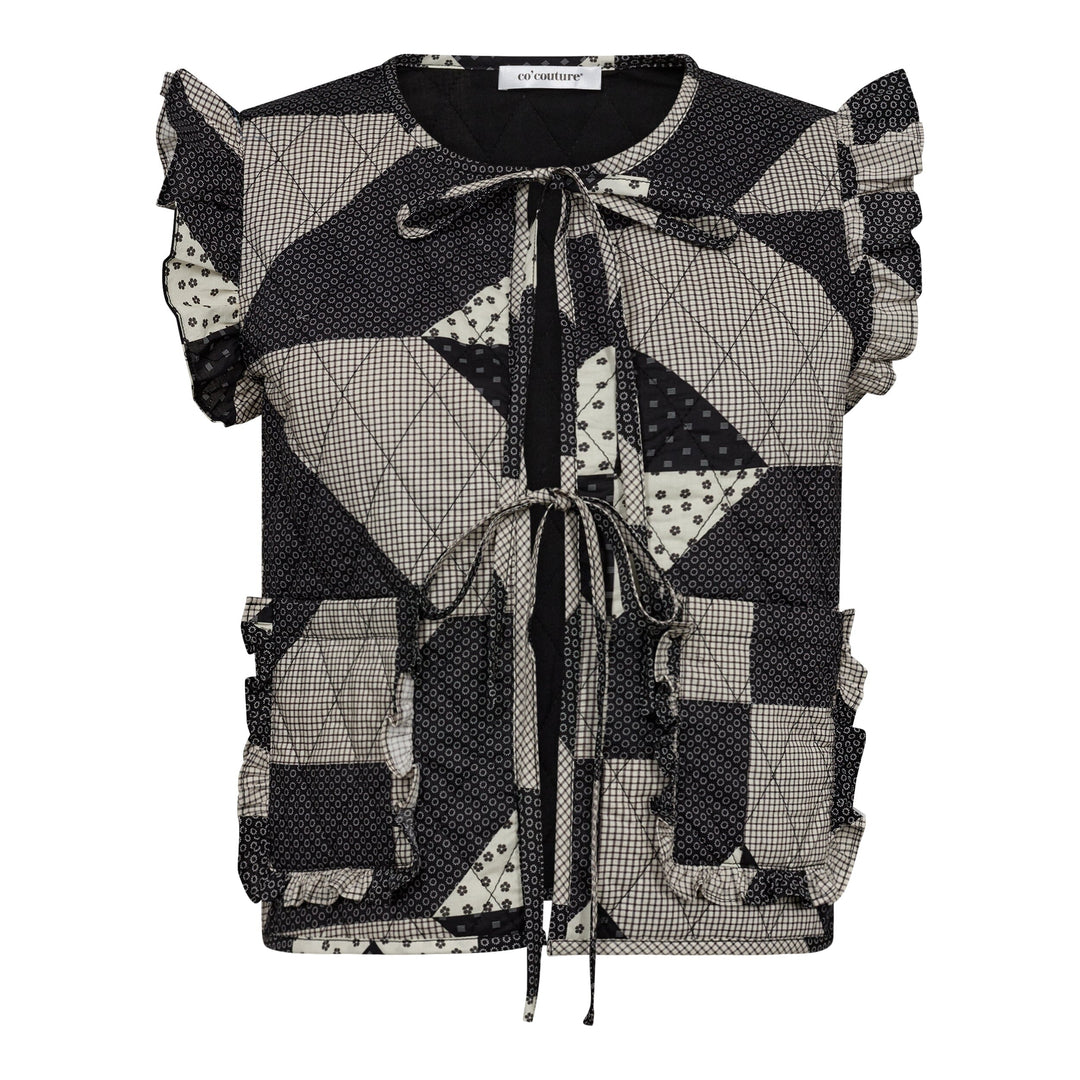Co´couture - Patchiecc Quilt Vest 30207 - 61 Ink