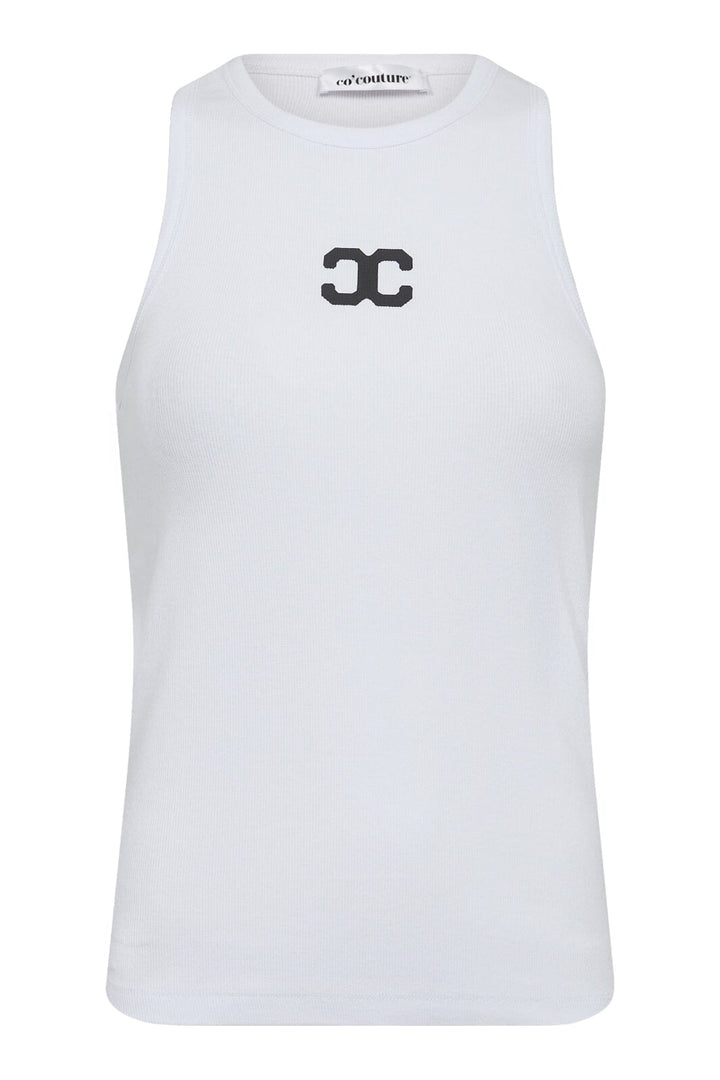 Co´couture - Saharacc Cc Tank Top 33068 - 4000 White