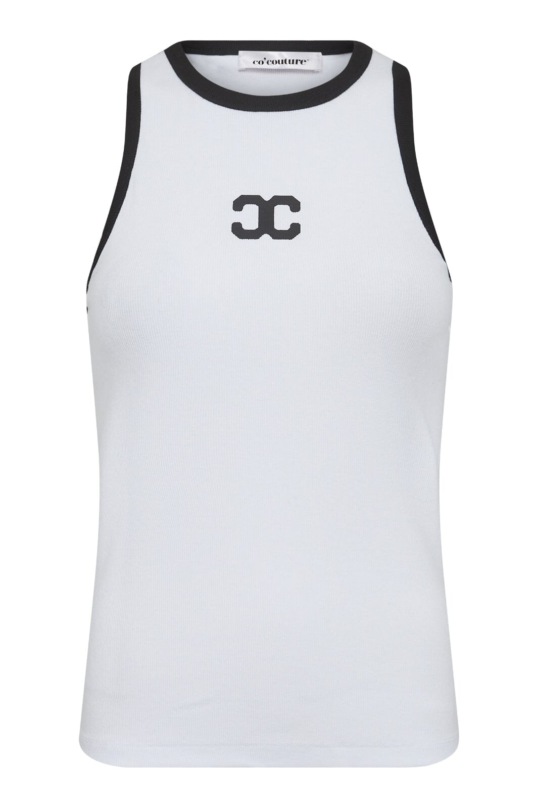 Co´couture - Saharacc Cc Tank Top 33068 - 40096 Whiteblack