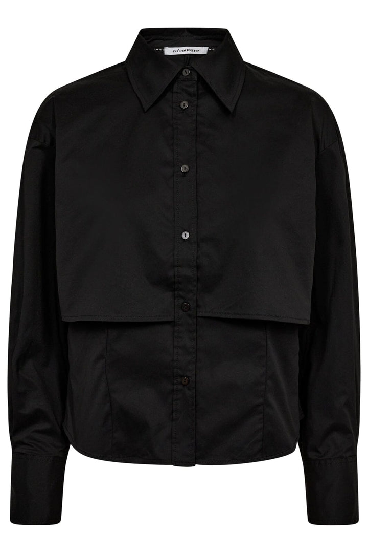 Co´couture - Sandycc Double Layer Shirt 35675 - 96 Black