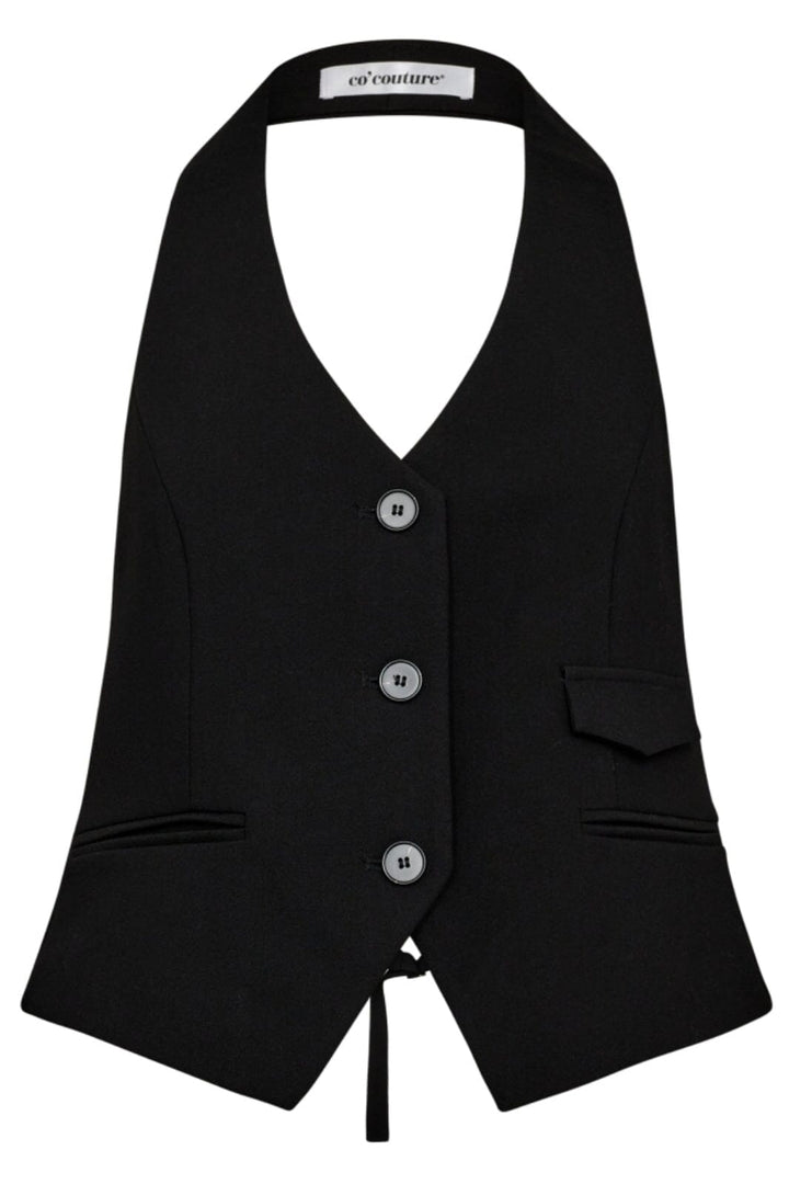 Co´couture - Volacc Halter Vest 30167 - 96 Black