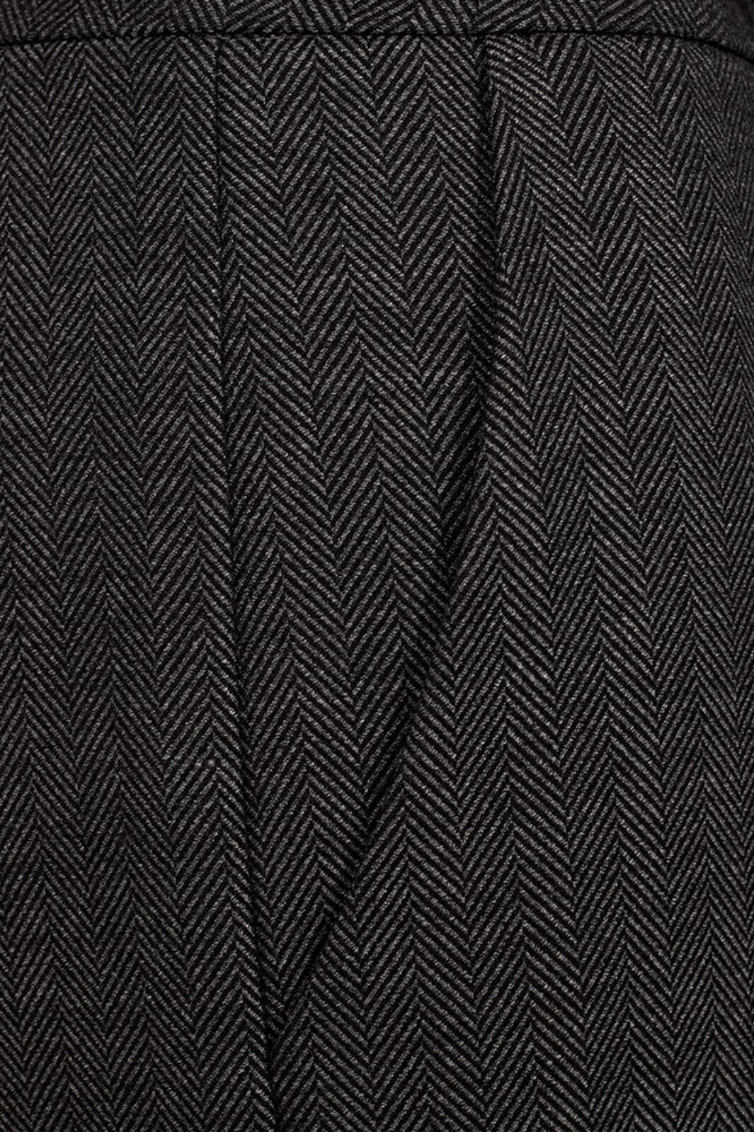 Copenhagen Muse - Cmtailor-Pants 204902 - Black w. Medium Grey Mel.