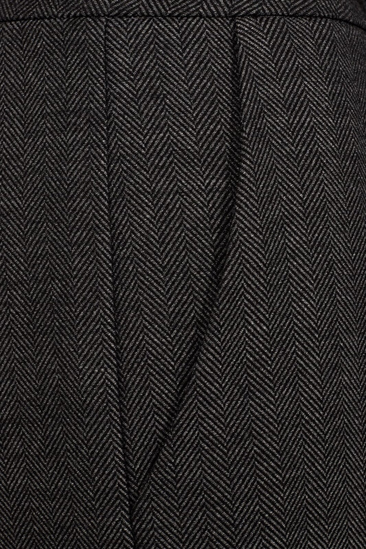 Copenhagen Muse - Cmtailor-Pants 204902 - Black w. Medium Grey Mel.