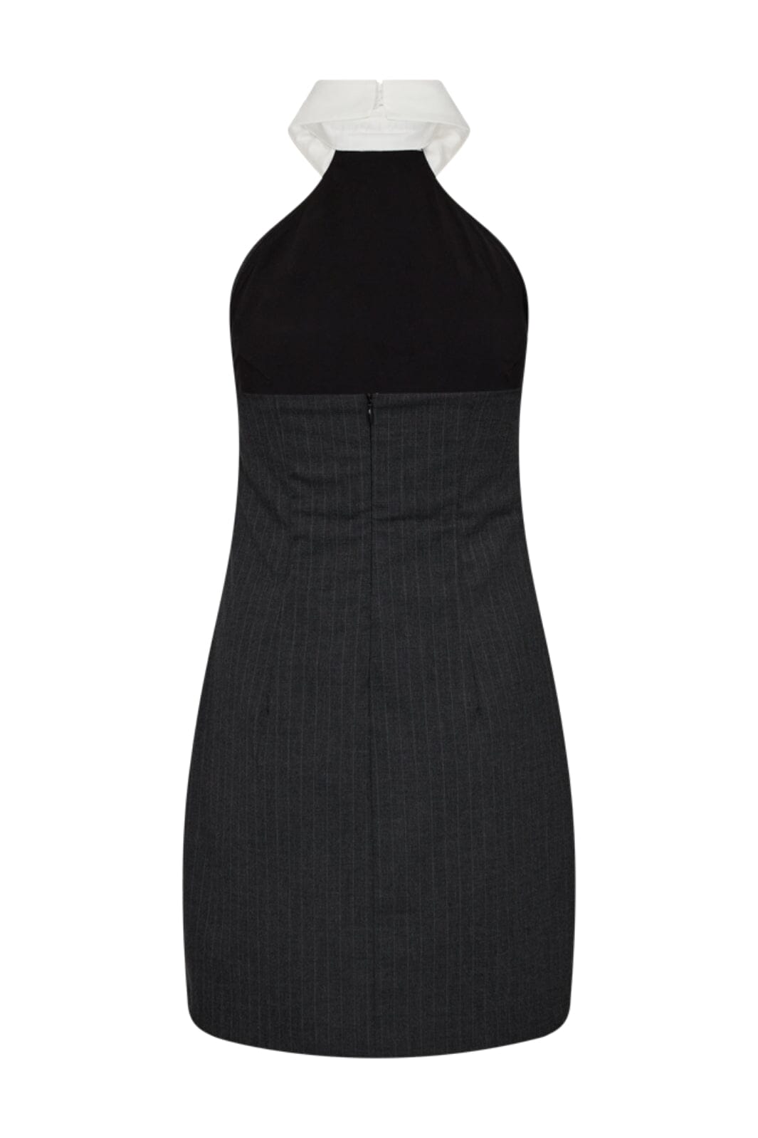 Copenhagen Muse - Cmtiedy-Dress 204564 - Medium Grey Mel. w. Off-white