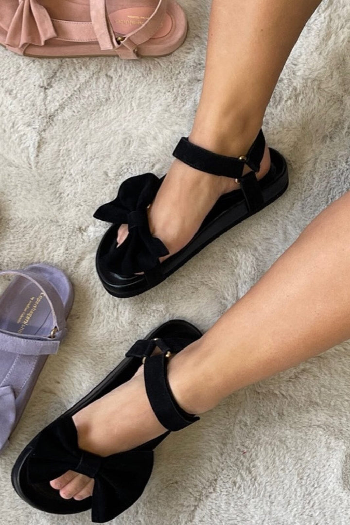 Copenhagen Shoes by Josefine Valentin - Sky And Diamonds 23 Suede - 0001 Black