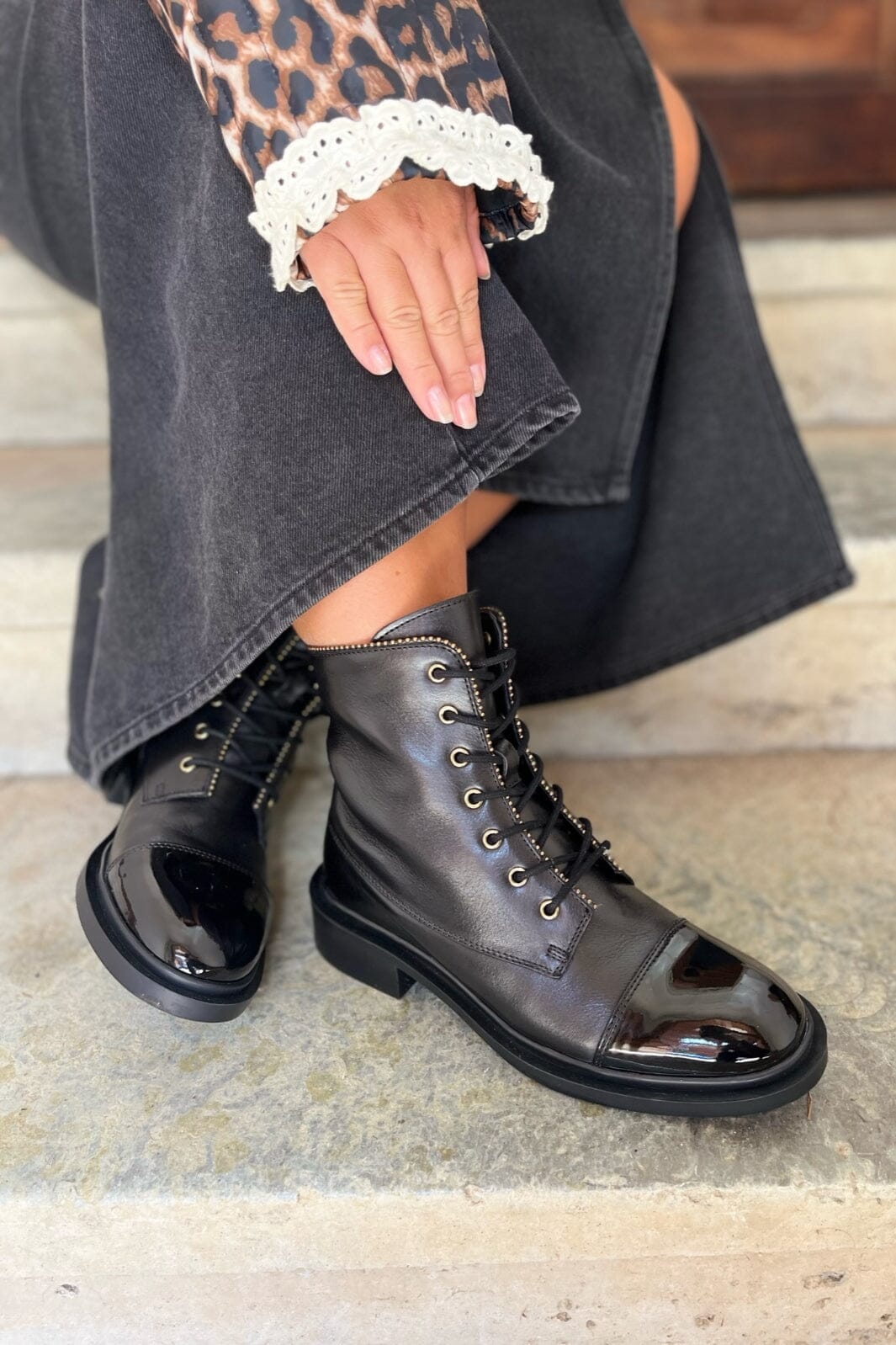 Copenhagen Shoes - Fashion And Walking - 0011 Black Patent