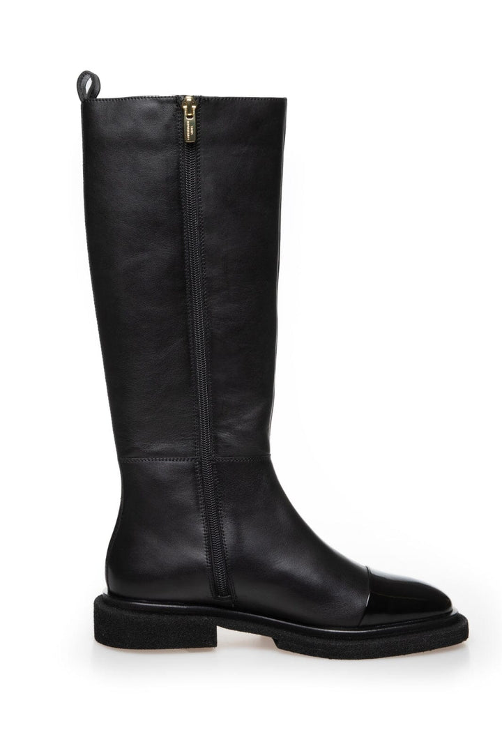 Copenhagen Shoes - The Art Boot Patent/Toe - 0001 Black