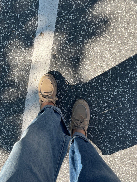 Forudbestilling - Copenhagen Shoes - The Walk Suede CS8838 - 0301 - Biscuit Loafers 