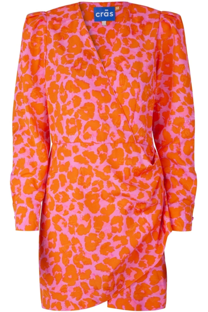 Forudbestilling - Cras - Yvonnecras Dress - Pink Leo (Juli) Kjoler 