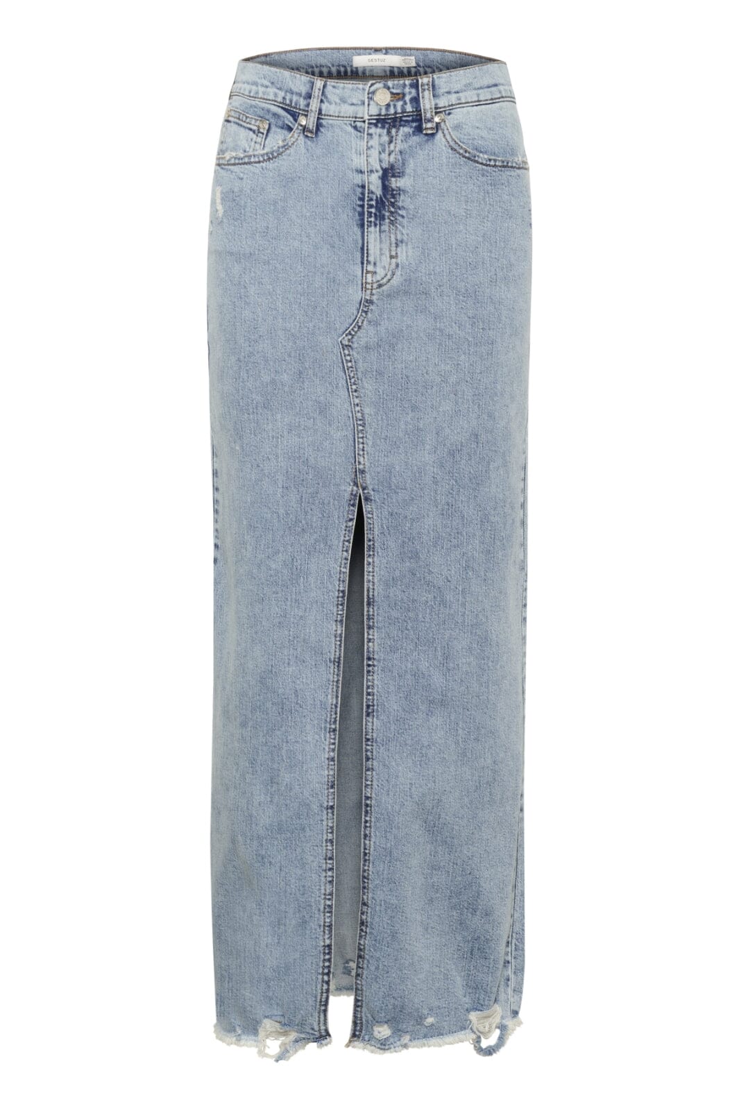Gestuz - Gzdea Mini Skirt 10910384 - 107868 - Light Blue Denim