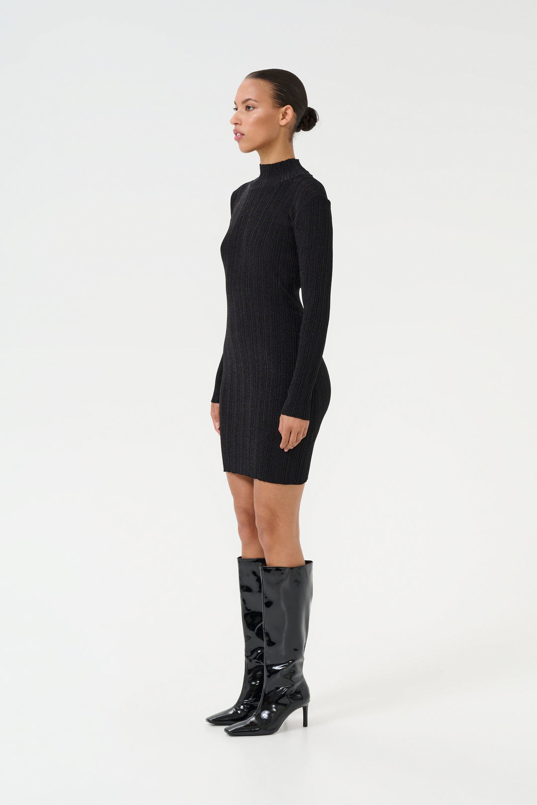Gestuz - Silvigz Ls Short Dress 10909595 - 100017 Black