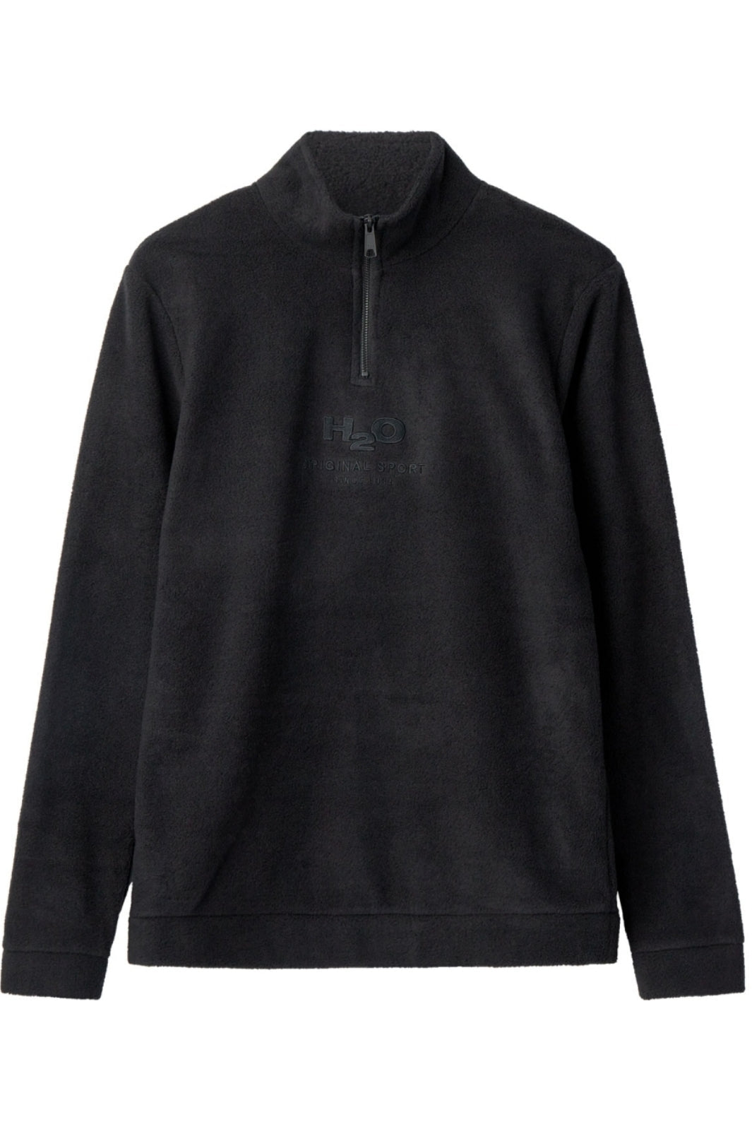 H2O - Blåvand II Fleece Half Zip - Black
