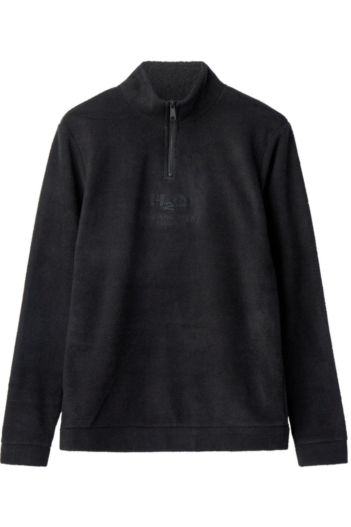 H2O - Blåvand II Fleece Half Zip - Black