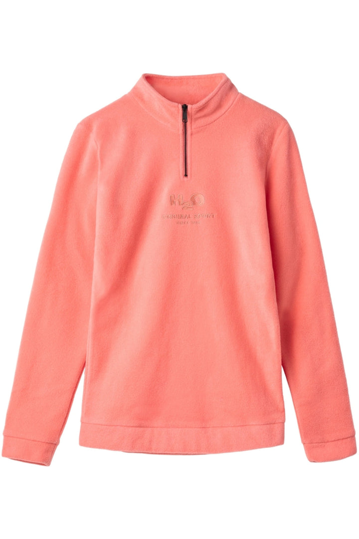H2O - Blåvand II Fleece Half Zip - Coral