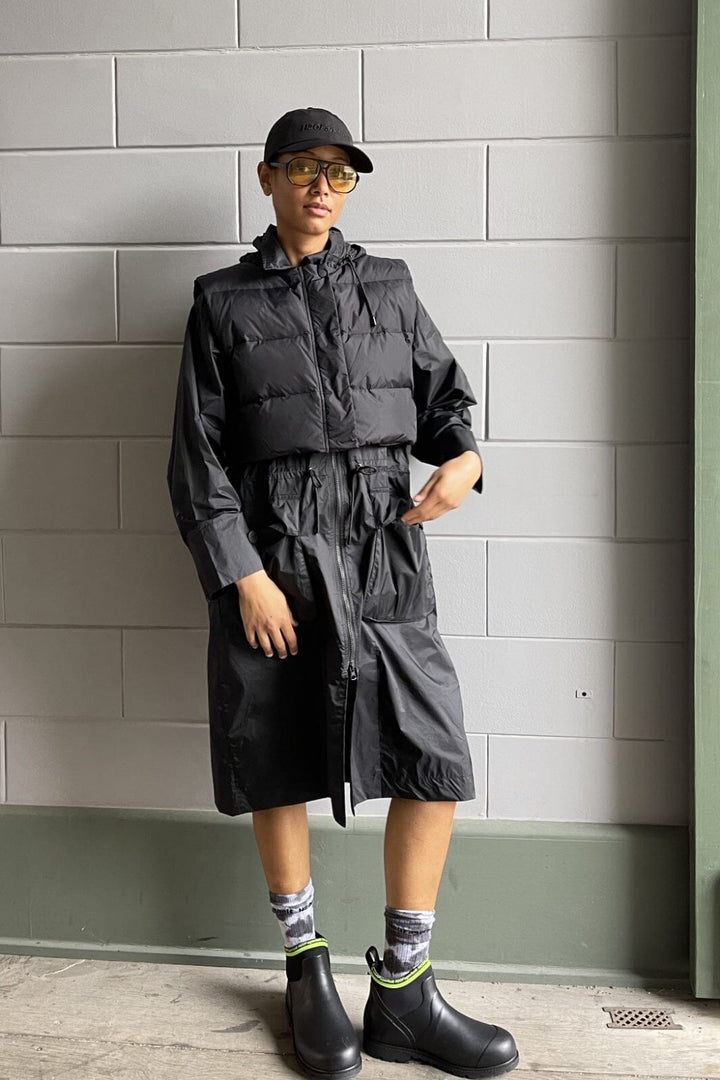 Forudbestilling - H2O Fagerholt - Rain Coat - 3500 Black Regntøj 