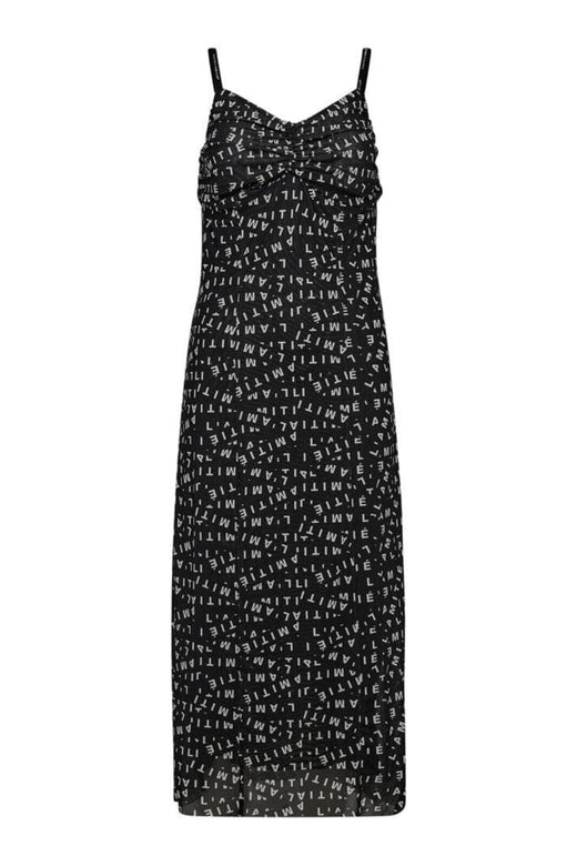 Haute L'Amitié - L'Amitié Mesh Strap Dress HL10126 - Black