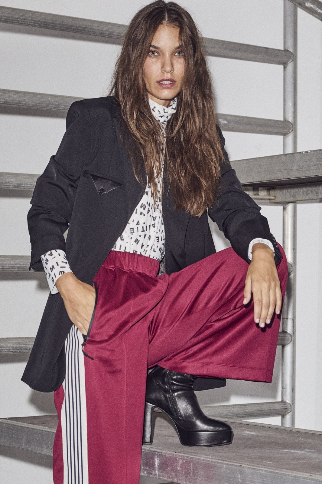 Haute L'Amitié - Premiere Single Blazer HL10002 - Black
