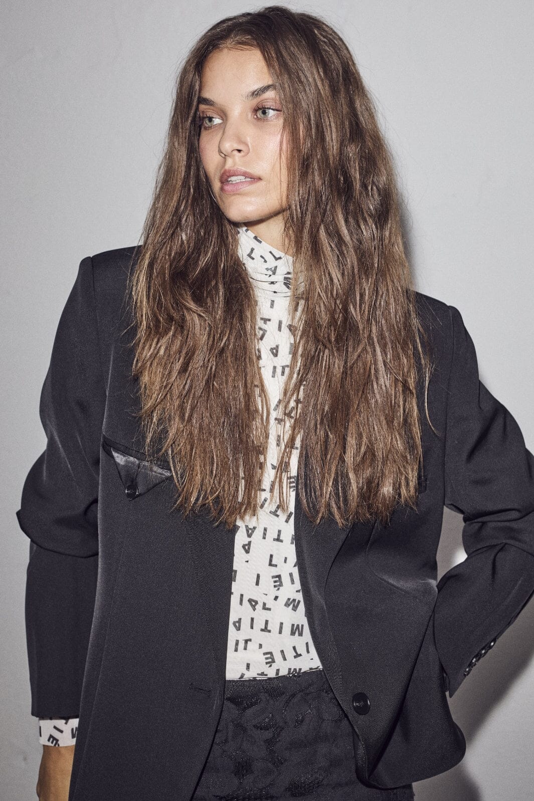 Haute L'Amitié - Premiere Single Blazer HL10002 - Black