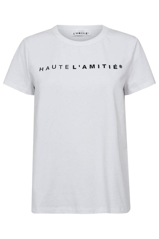 Haute L'Amitié - Rub Logo Tee HL10096 - White