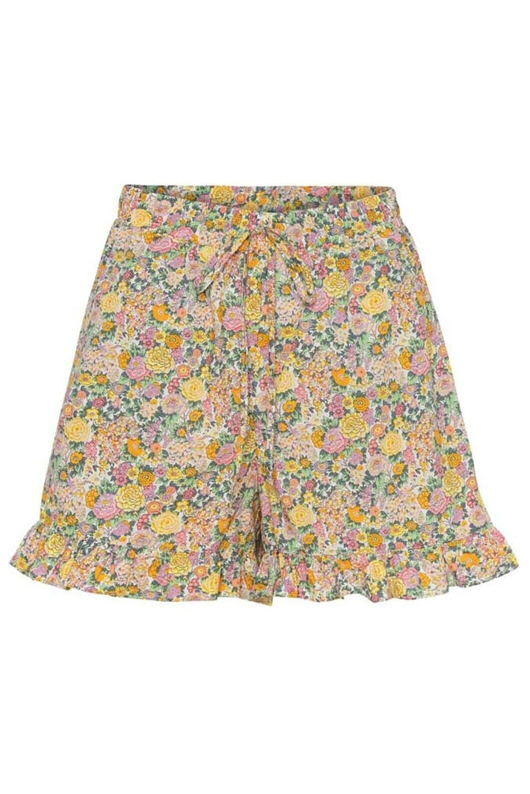 Hunkøn - Macy Ruffle shorts - Flowerfield