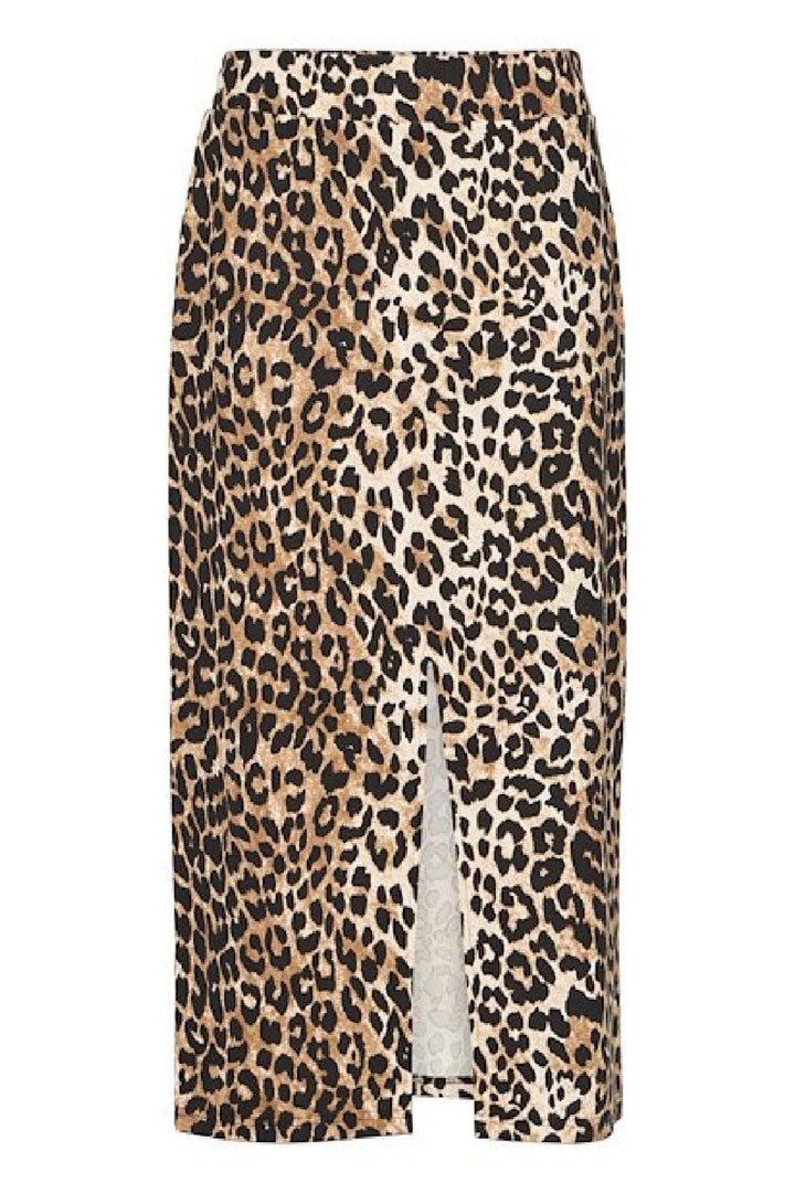 Ichi - Ixkate Leop Long Skirt - 205020 Kate Leop Print