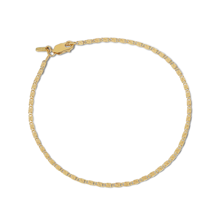 Jane Kønig - Envision S-Chain Bracelet Medium 17,5 cm - Forgyldt