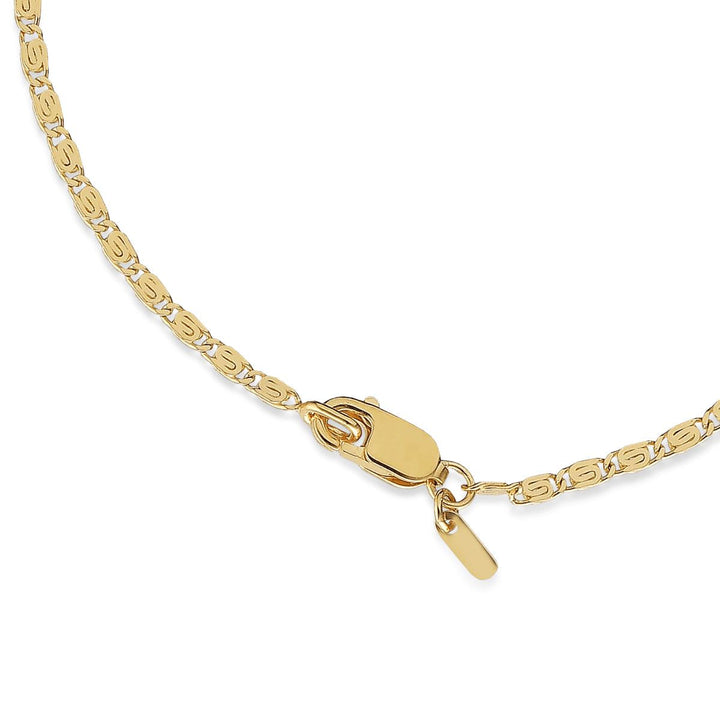 Jane Kønig - Envision S-Chain Bracelet Medium 17,5 cm - Forgyldt