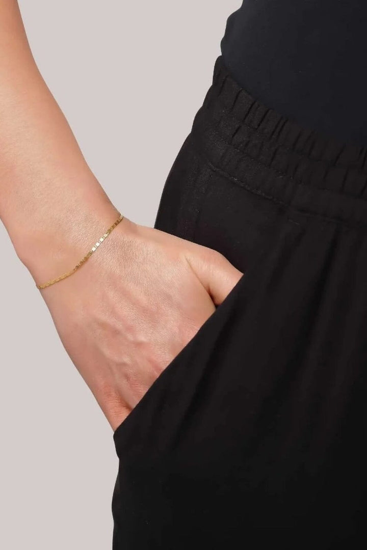 Jane Kønig - Envision S-Chain Bracelet Medium 17,5 cm - Forgyldt