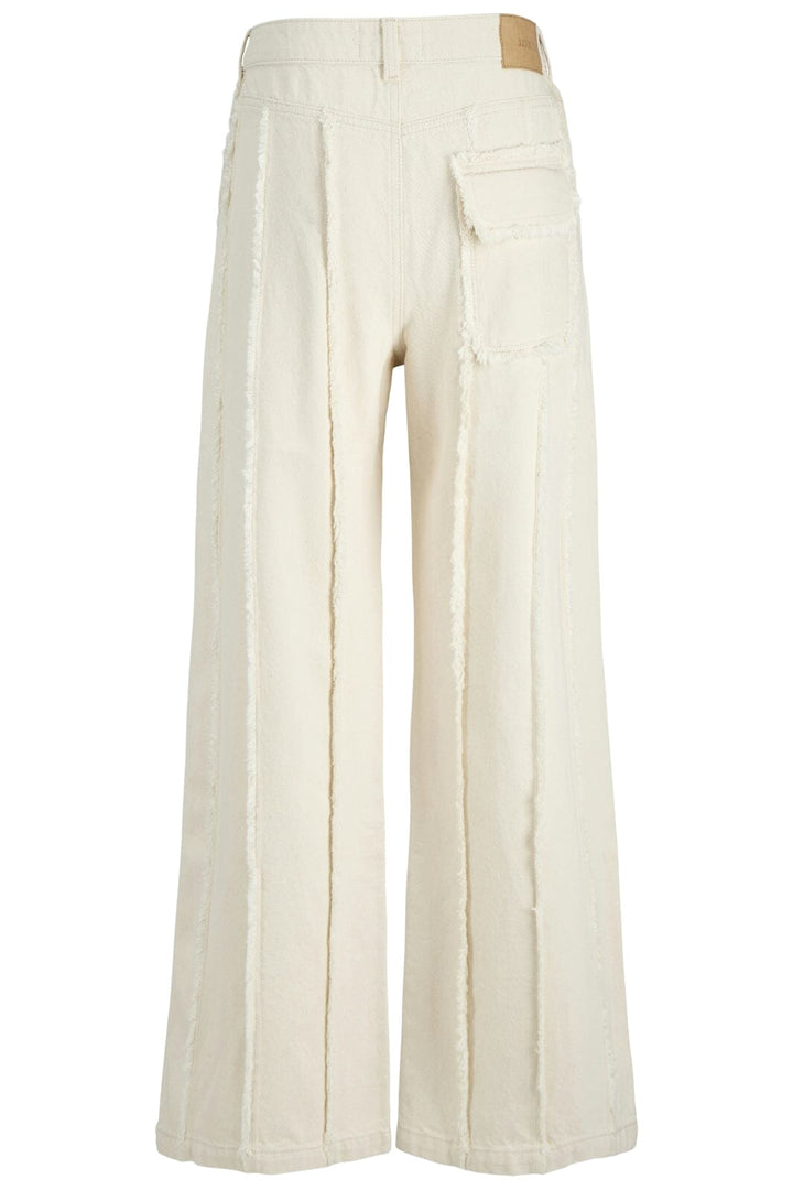 Jjxx - Jxelly Tokyo Fringes Pants - 4796014 Raw Ecru Fringes