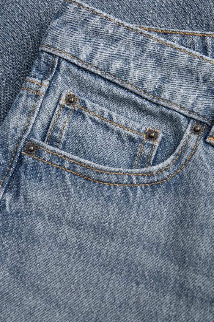 Jjxx - Jxfuji Barrel Jeans R251 - 4789331 Medium Blue Denim